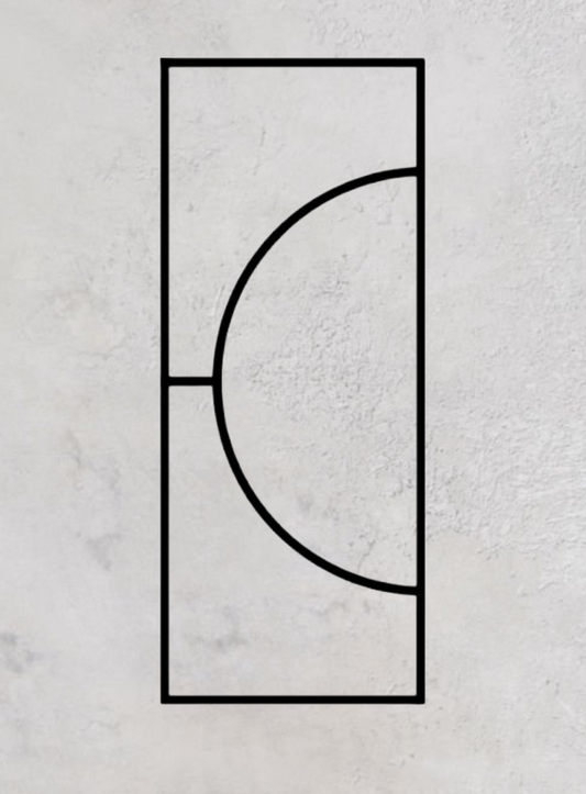 Loft-Festelement Modell Round A