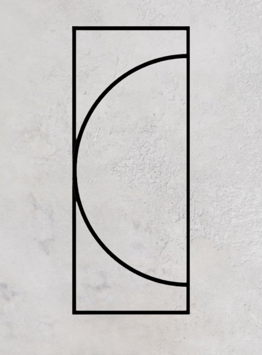 Loft-Festelement Modell Round B