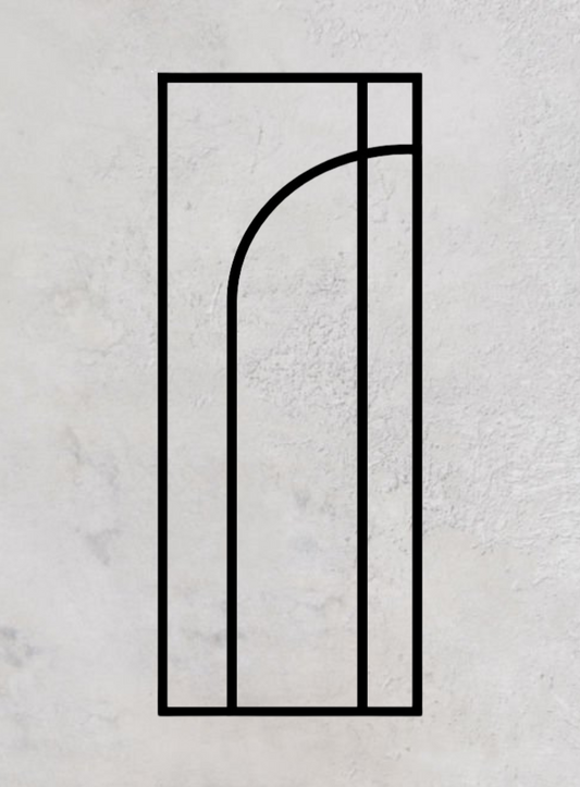 Loft-Festelement Modell Round D