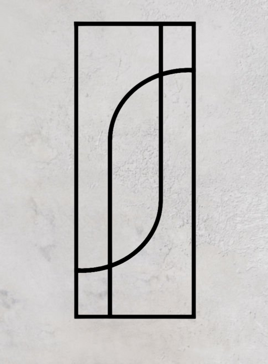 Loft-Festelement Modell Round F