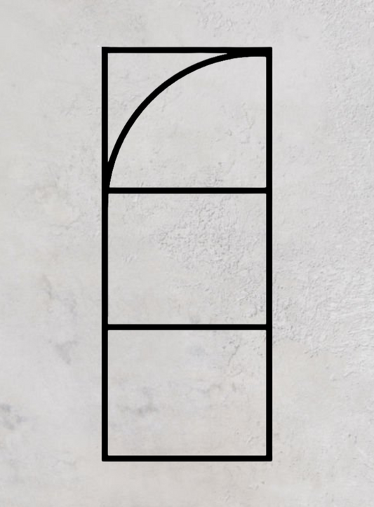 Loft-Festelement Modell Round H