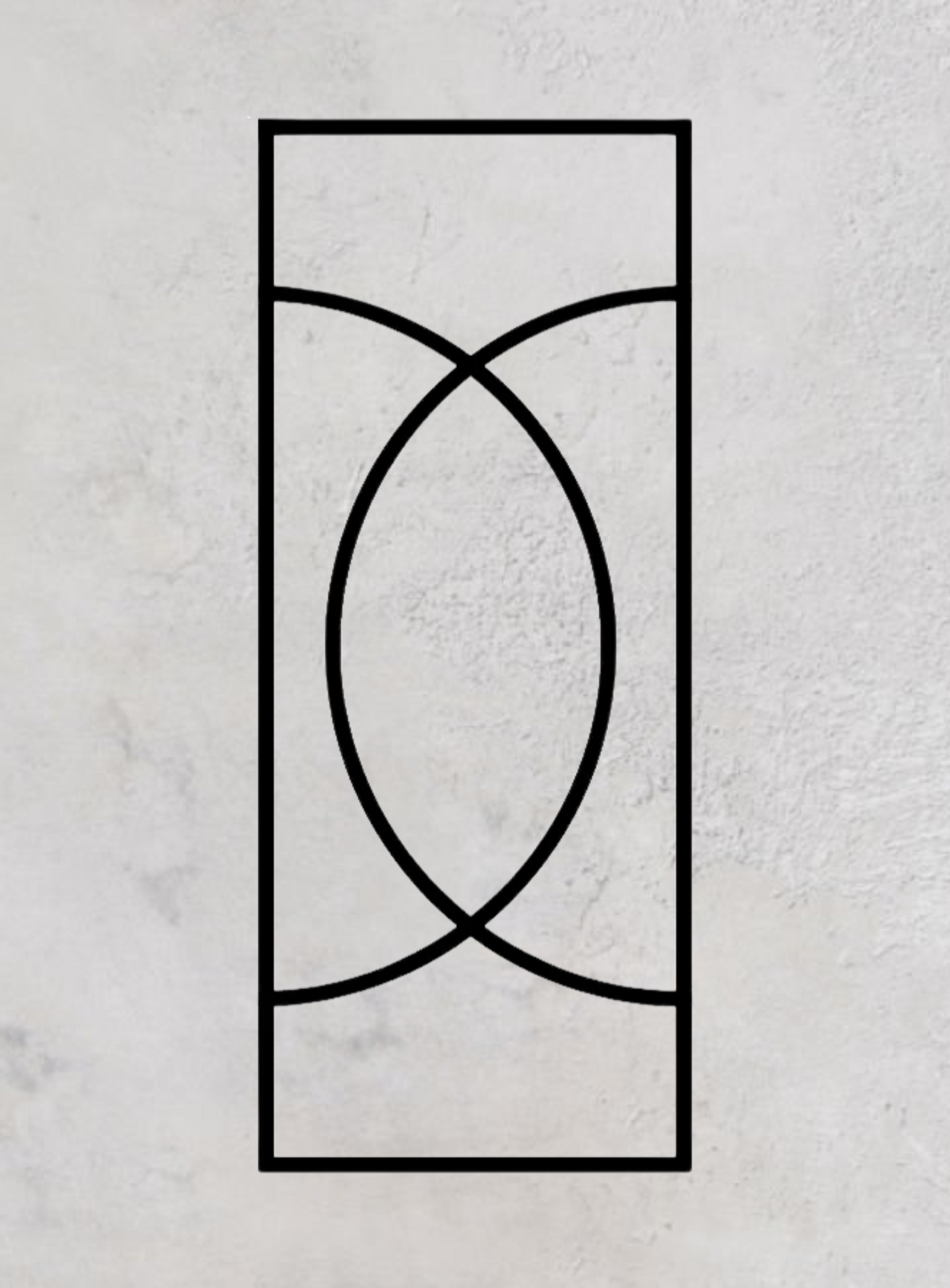 Loft-Festelement Modell Round O