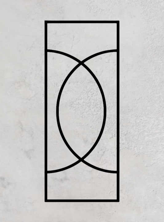 Loft-Festelement Modell Round O