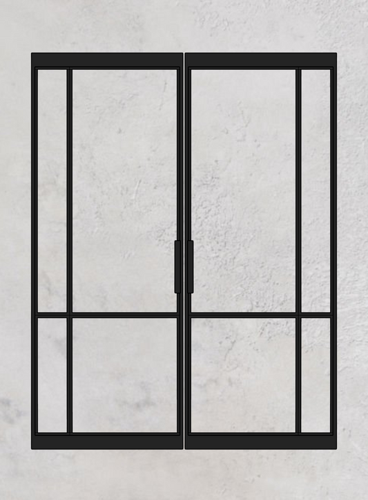 Loft-Pivottür 2-flügelig Modell Classic I