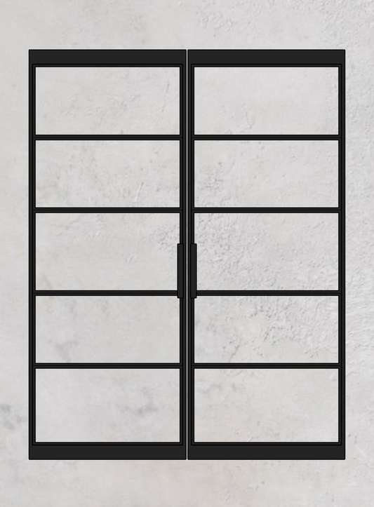 Loft-Pivottür 2-flügelig Modell Classic O