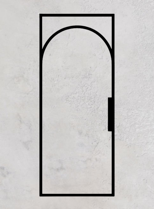 Loft-Schiebetür 1-flügelig Modell Round I