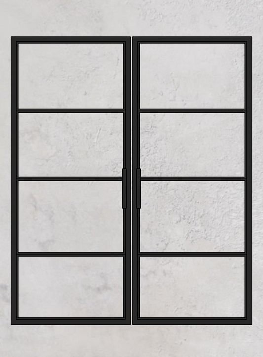 Loft-Schiebetür 2-flügelig Modell Classic D