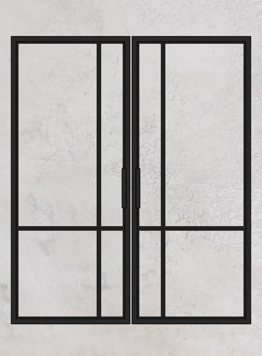 Loft-Schiebetür 2-flügelig Modell Classic H