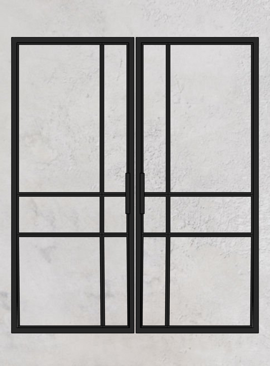 Loft-Schiebetür 2-flügelig Modell Classic J