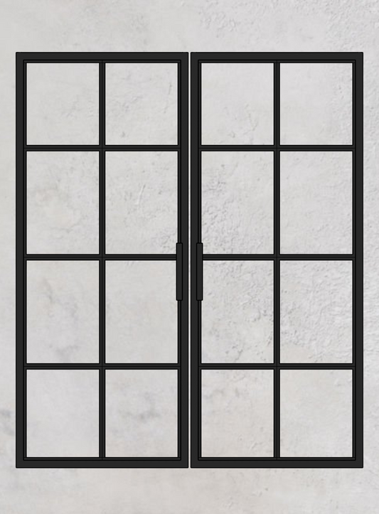 Loft-Schiebetür 2-flügelig Modell Classic N