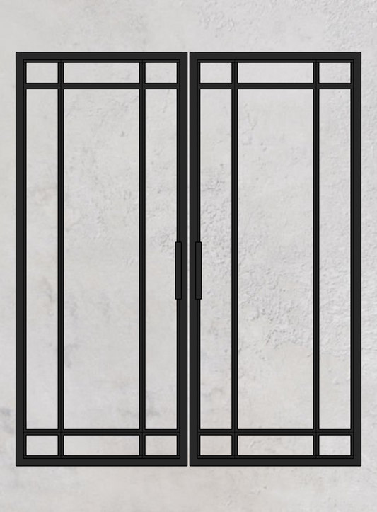 Loft-Schiebetür 2-flügelig Modell Classic Q