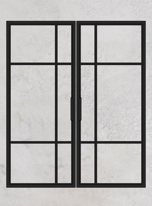 Loft-Schiebetür 2-flügelig Modell Classic R